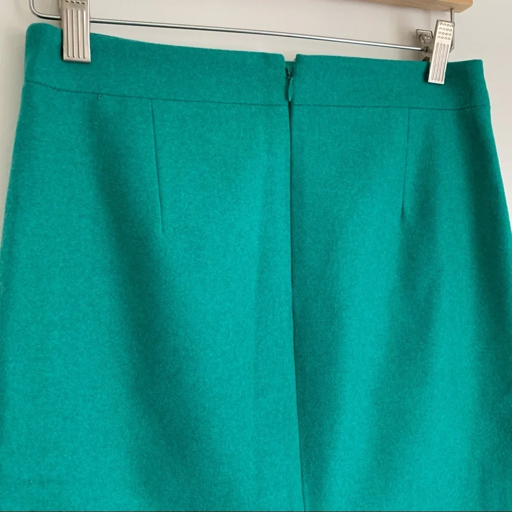 J. Crew Factory Pencil Skirt in Double Serge Wool